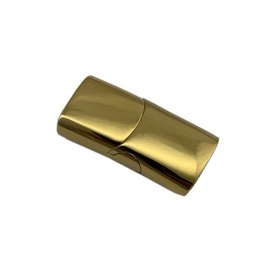 Стальной замок магнитный 10х5 мм Gold